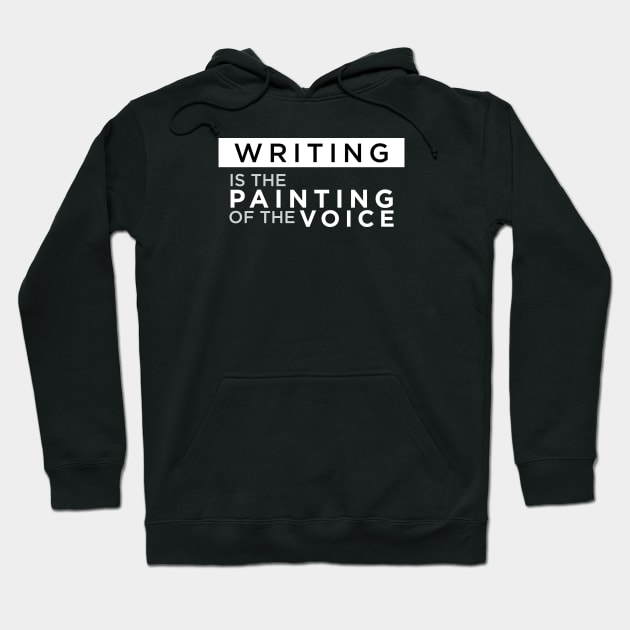 Writing Hoodie by JamesBennettBeta